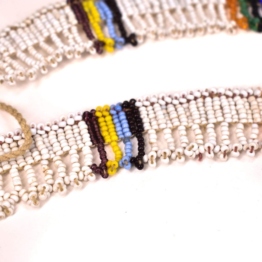 Zulu Seed Bead Anklets Dori Collection