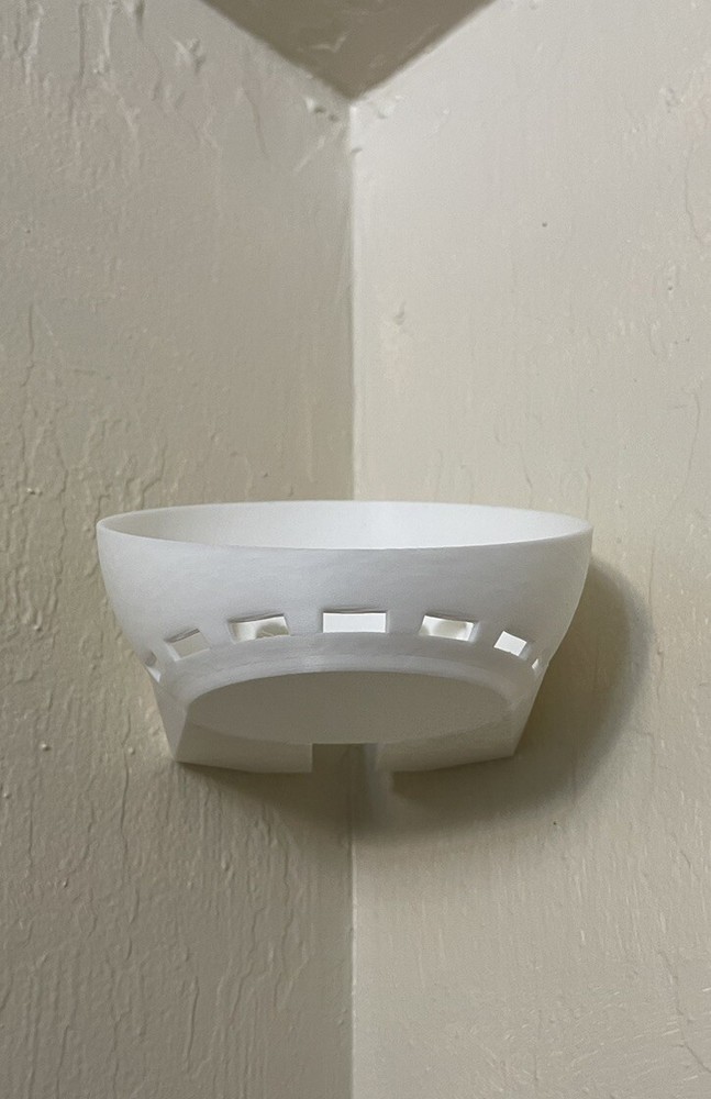 Echo Dot 4/5 Wall & Corner Mount Bracket Holder Accessory WHITE!!