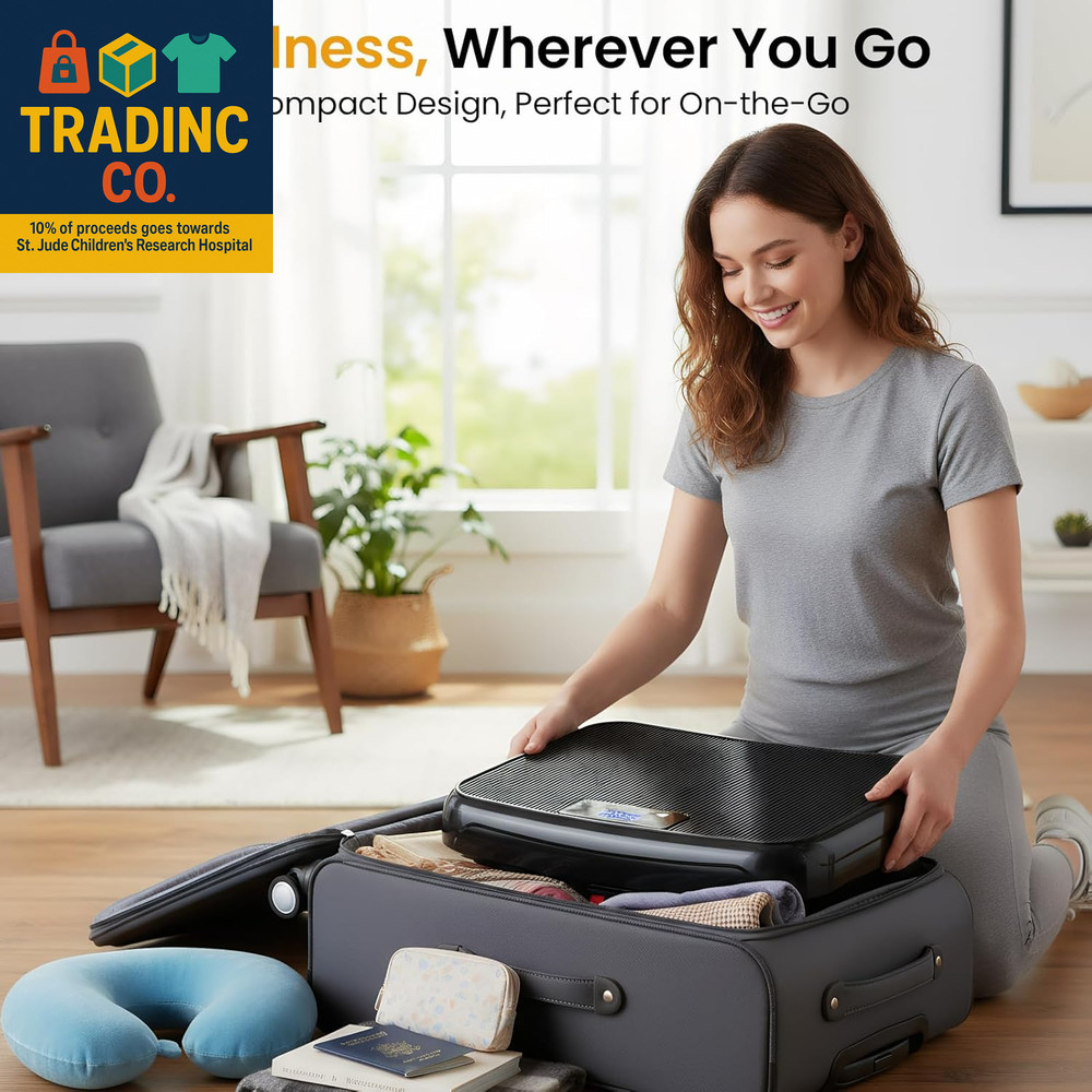 Vibration Plate Exercise Machine: Mini Vibrating Plates for Lymphatic Drainage