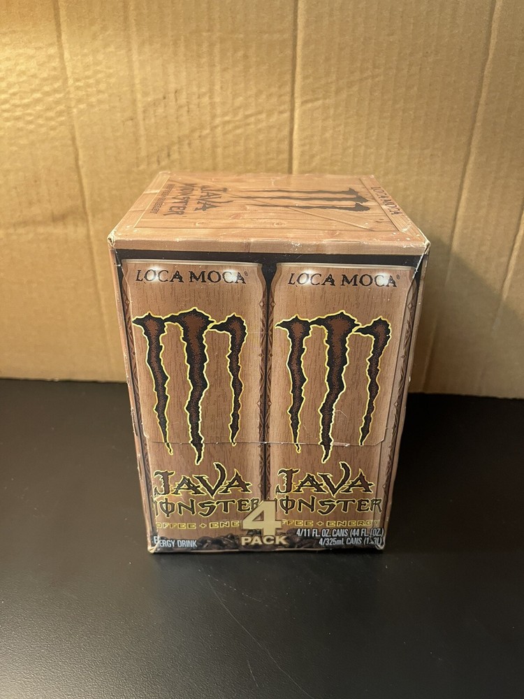 Monster Energy Java Loca Moca Full 4pk 12oz Cans SKU 0516