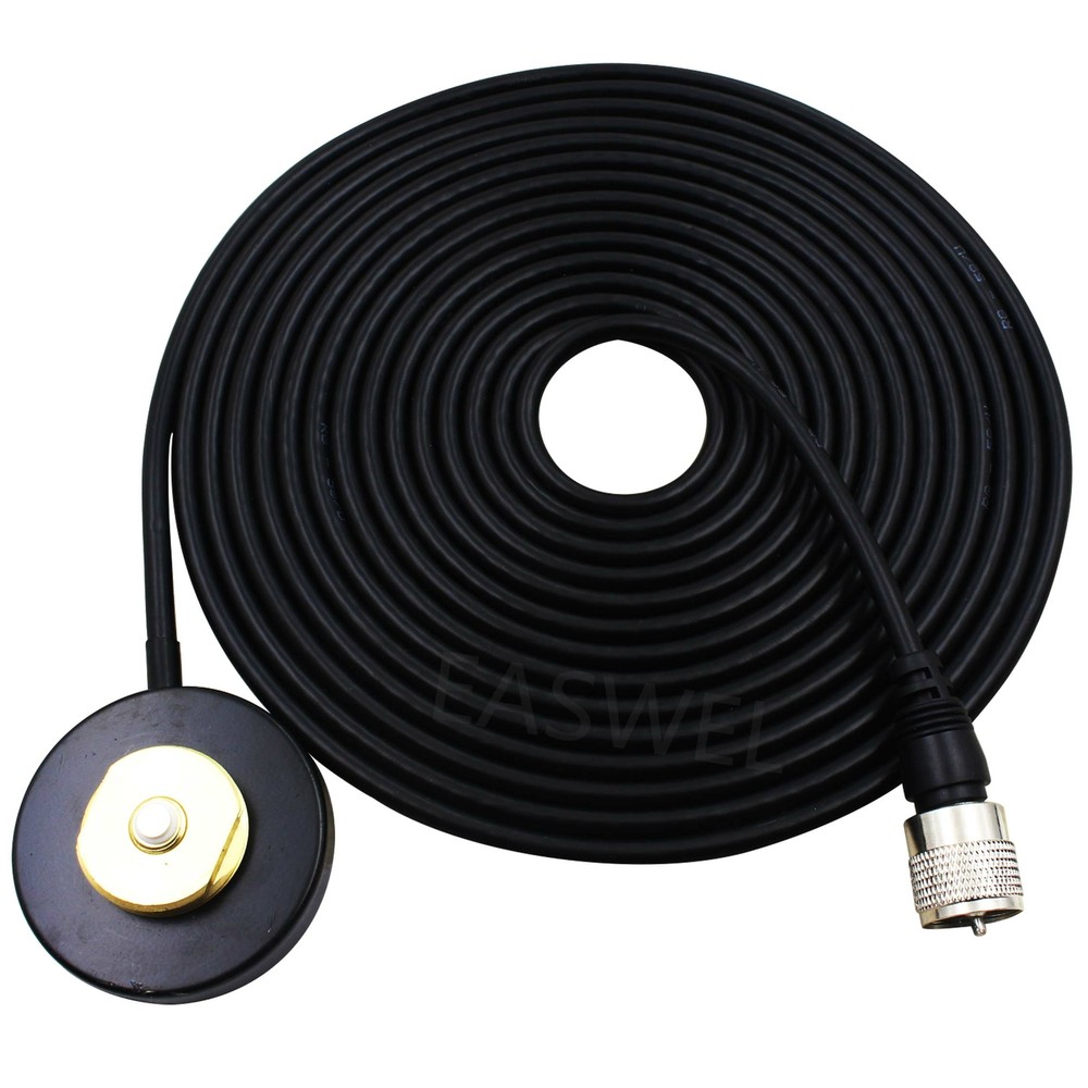 MAGNET MOUNT NMO ANTENNA BASE WITH PL-259 CONNECTOR