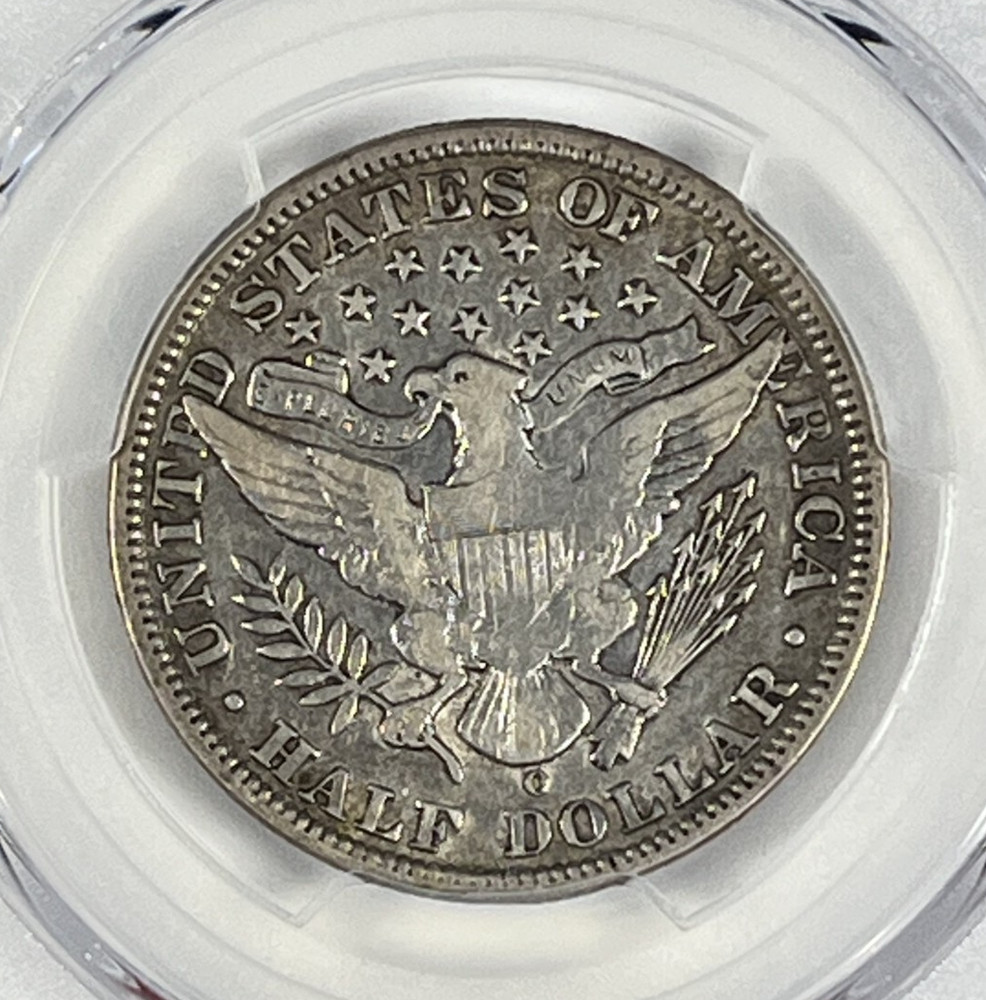 1900-O Barber Half Dollar : PCGS VF20