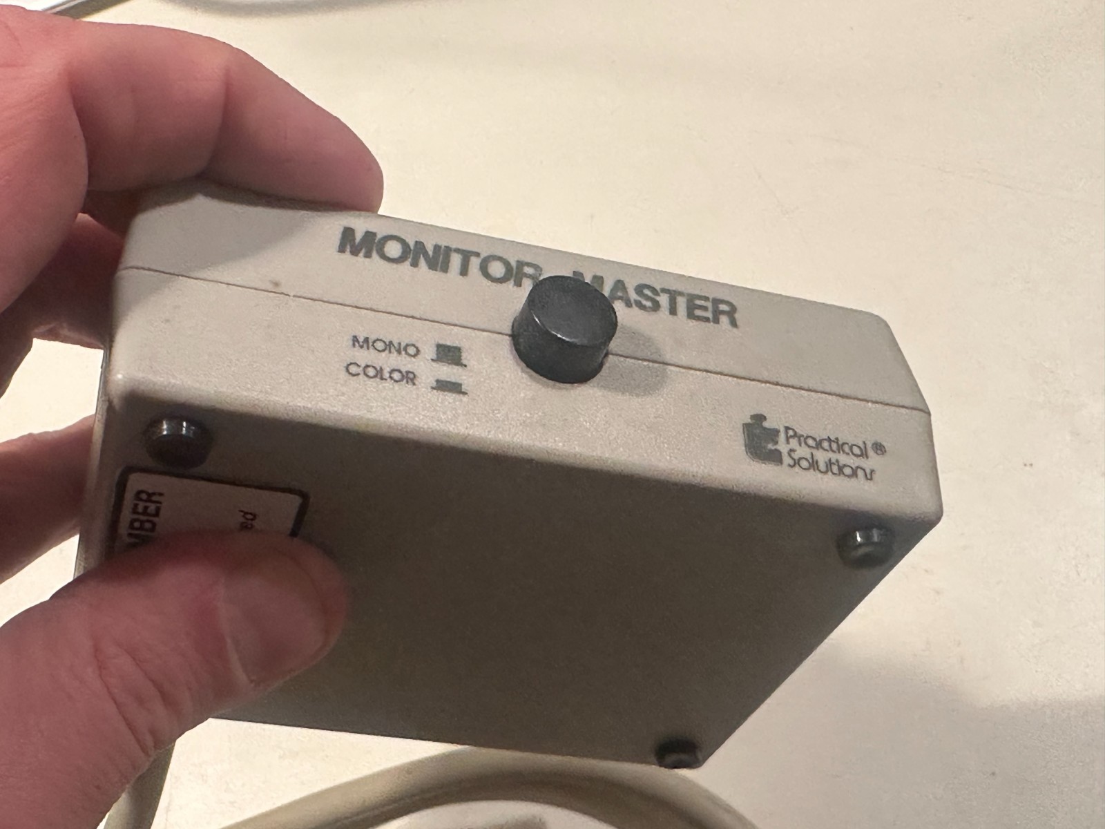 Monitor Master Atari ST 13-pin DIN Color/Mono Monitor Hub Practical Solutions