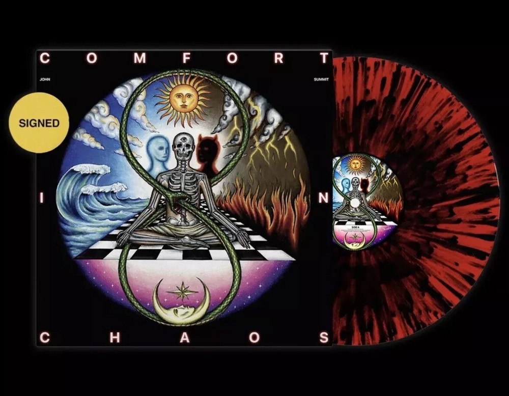 John Summit Comfort in Chaos - Chaos Red Edition Signed Vinyl - IN HAND
