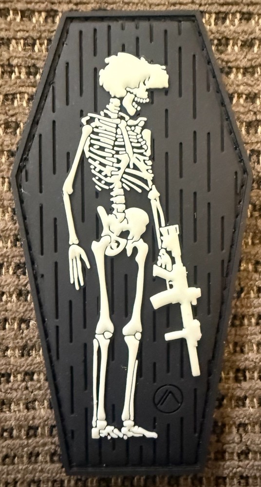 Projekt Monark "Knox Knight" Black & White Variant Patch