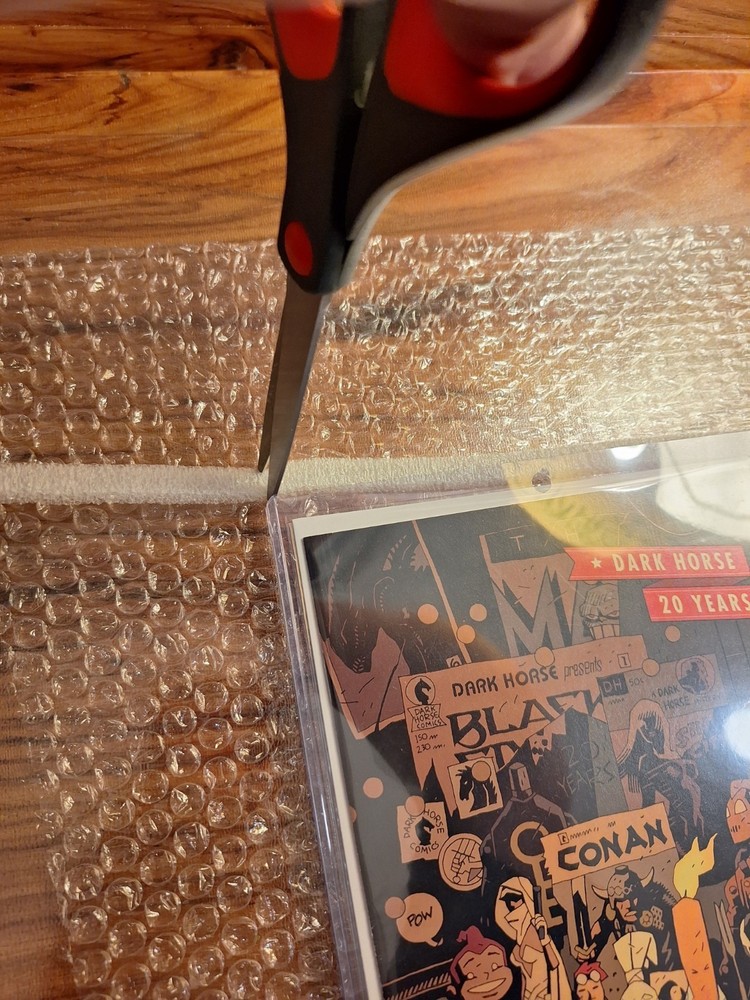 Comic Book Top Loader Bubble Sliders, 32pc 12"x1/4-1/2"