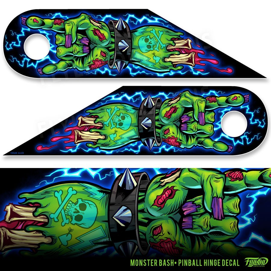 Monster Bash Hinge Decal Set