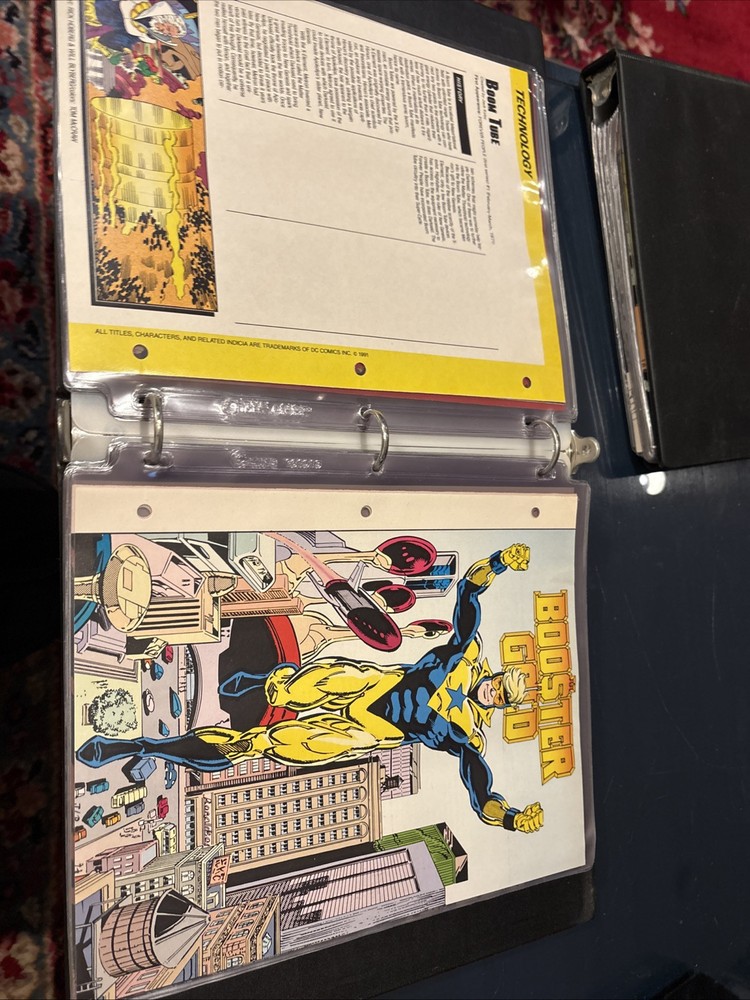 Comic Book Bio Binder