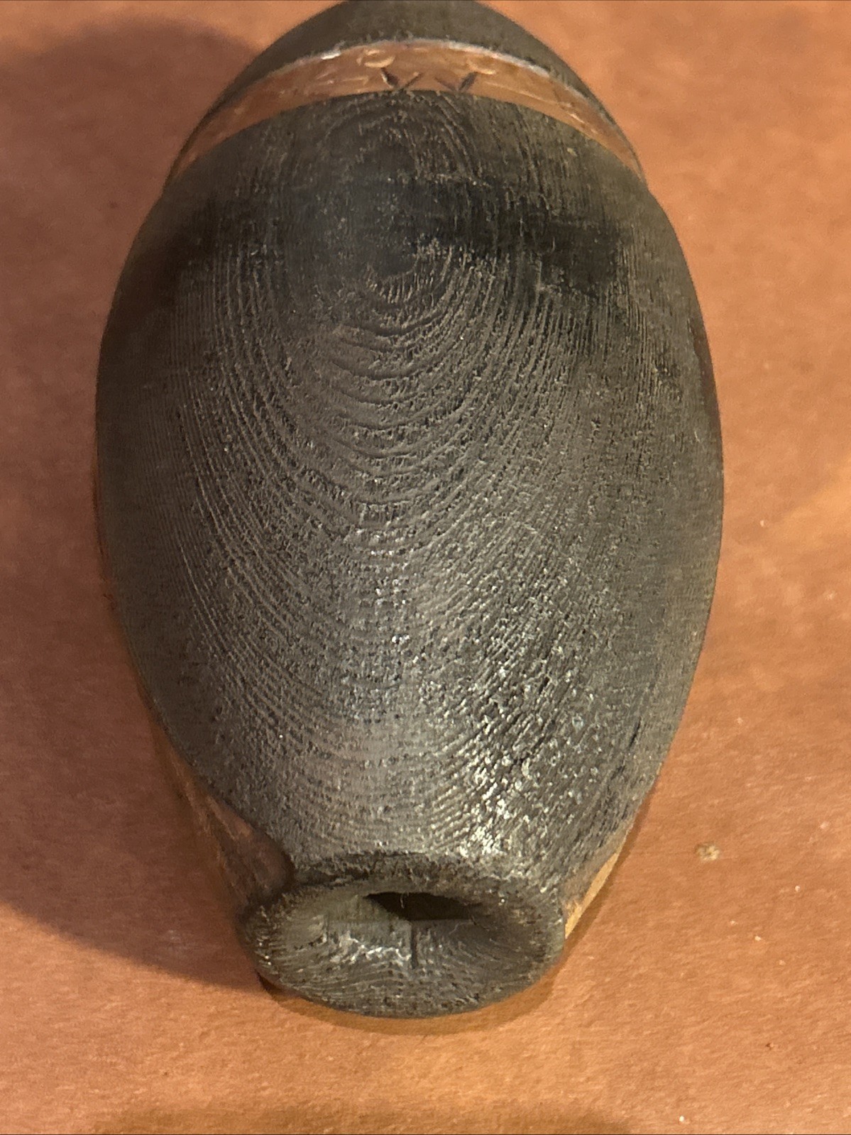 Antique Native American Hand Carved Medicine Man Cedar Mask Head Sculpture Rare