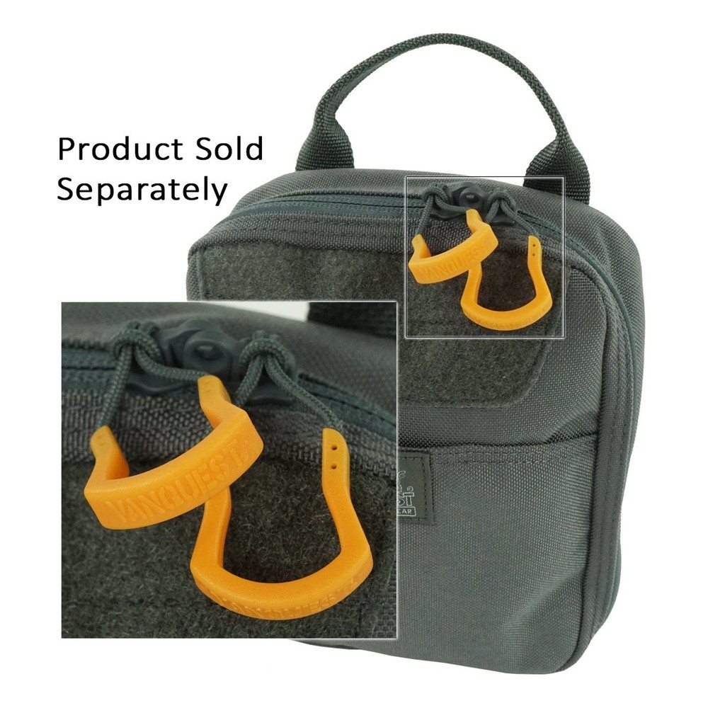 Spartan Zipper PULLS (6 Pack) (Black) Black