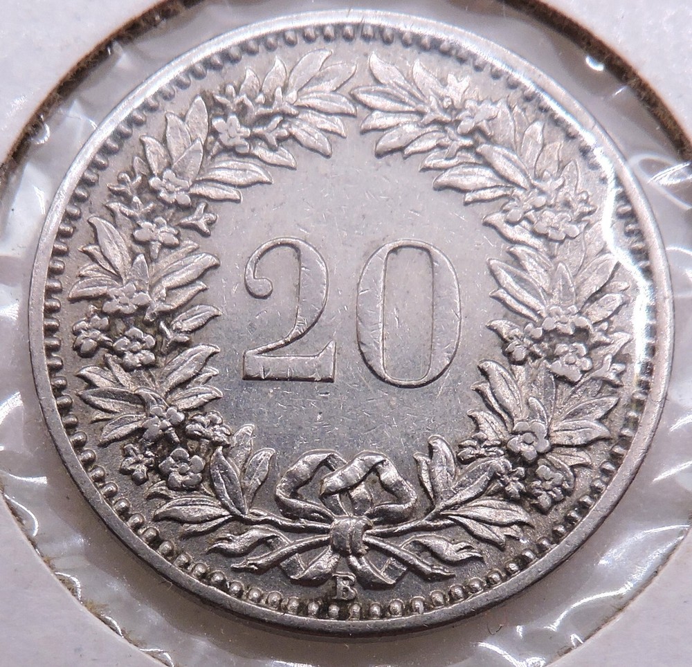 1903 Switzerland 20 Rappen