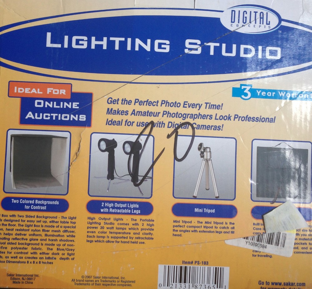 Portable Lighing Studio Mini new item in open box