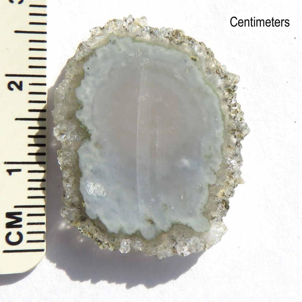 Stalactite Flower Slice Polished Both Sides VX667