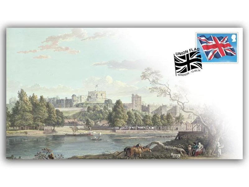 Union Flag 2024, 1st Class King Charles III Stamp