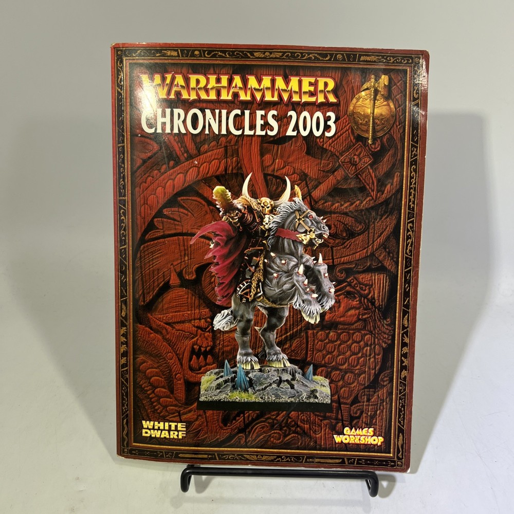 Games Workshop - Warhammer: Chronicles 2003 - Supplement Softcover Damaged #ML