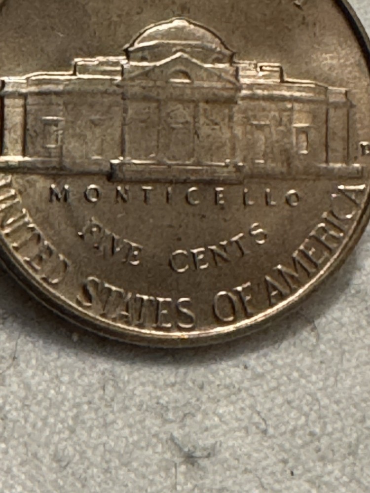 1950 Jefferson Nickel D over D /FS.