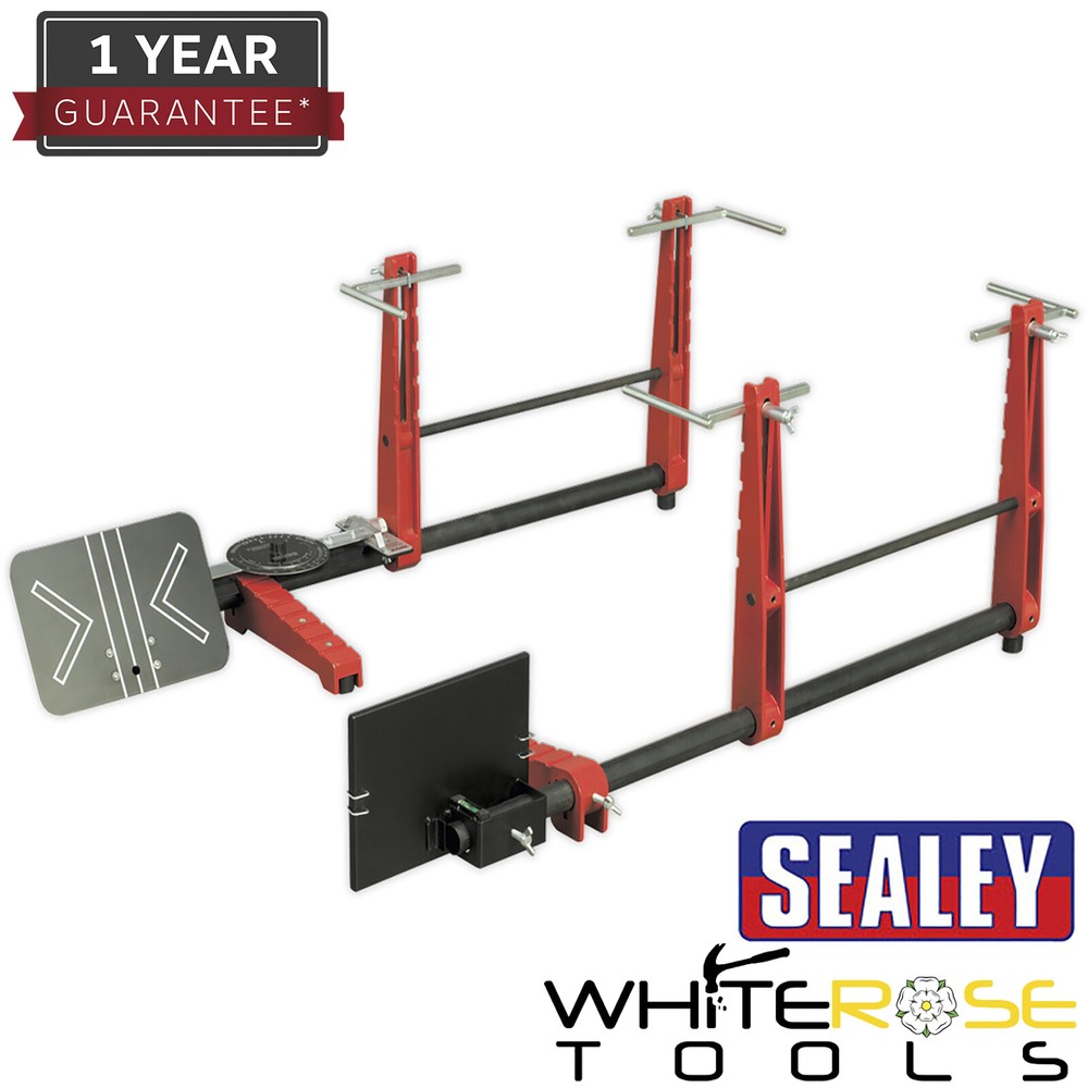 Sealey Laser Wheel Alignment Gauge System Gauges Toe in / Out Tool Tracker