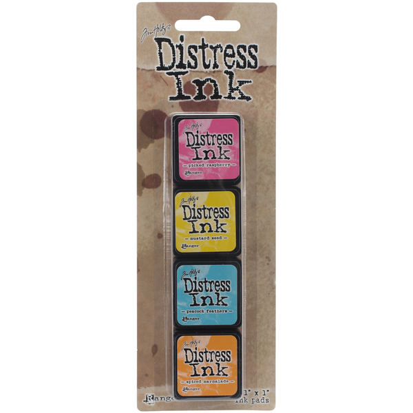 NEW Ranger Tim Holtz Mini Distress Ink Stamp Pad Kit (4 Ink Pads) YOU CHOOSE