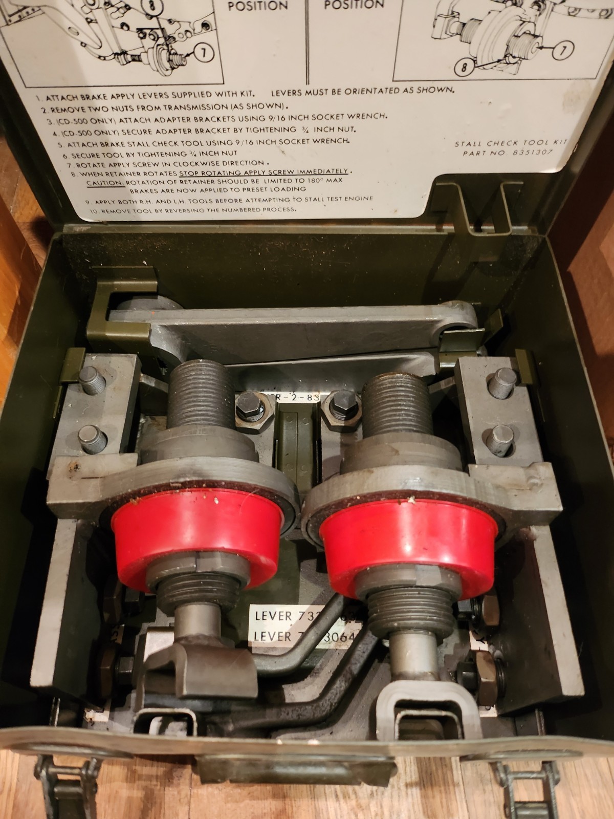 Brake Stall Check Tool Kit 8351307