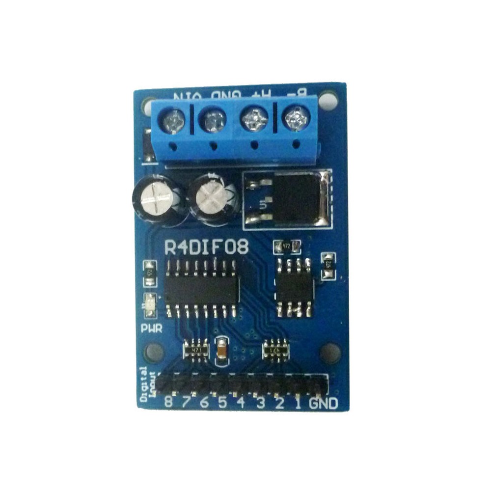 8 Channel Digital Quantity Input Module Digital Switch RS485 Acquisition Board
