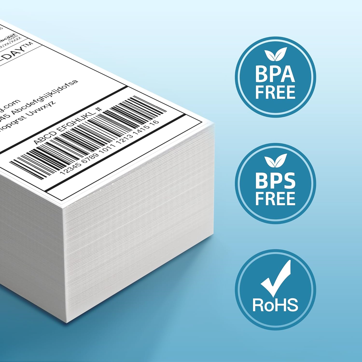 4x6 Thermal Direct Shipping Label Compatible with MUNBYN, Rollo, IDPRT SP420,