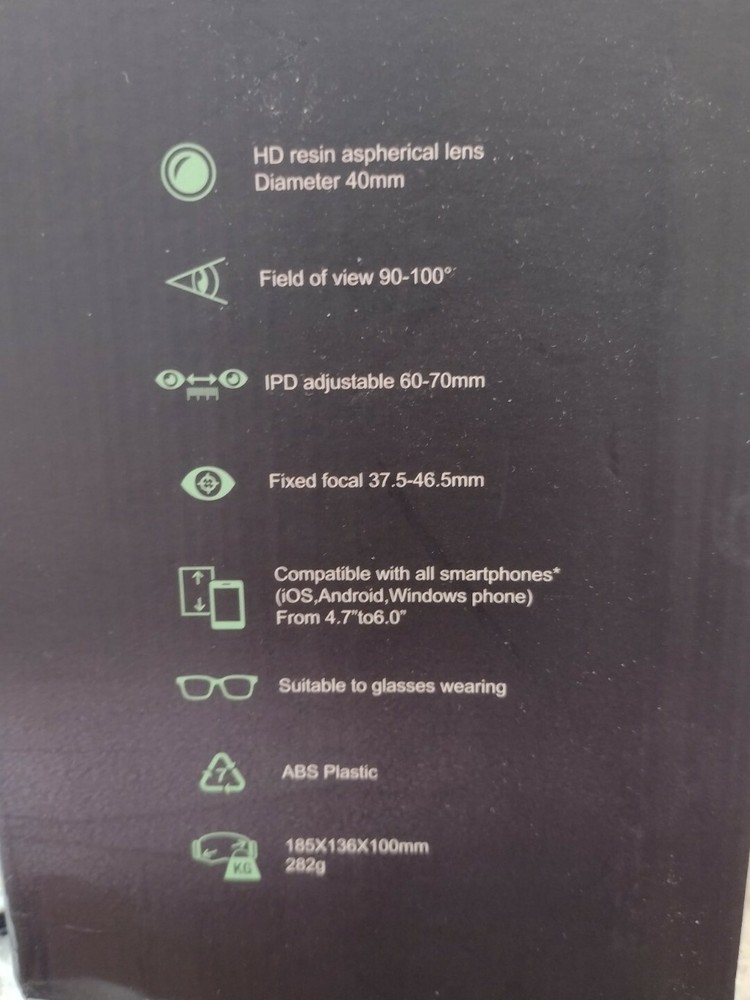 VR Shinecon Virtual Reality Glasses