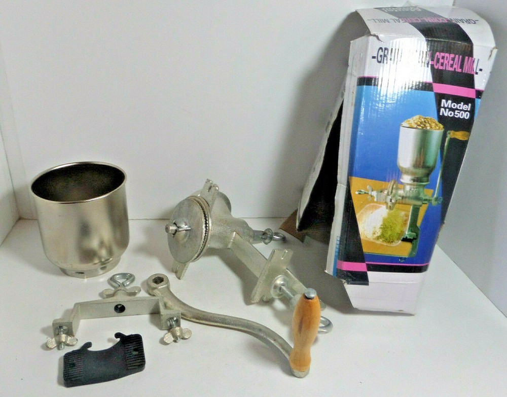 hand crank Grain mill Model 500 new open box