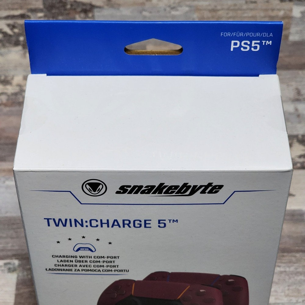Snakebyte Twin: Charger 5tm PS5 Controller Charging Stand