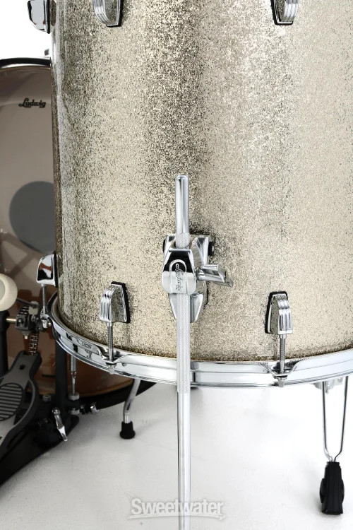 Ludwig NeuSonic 3-piece Shell Pack - Titanium Super Sparkle