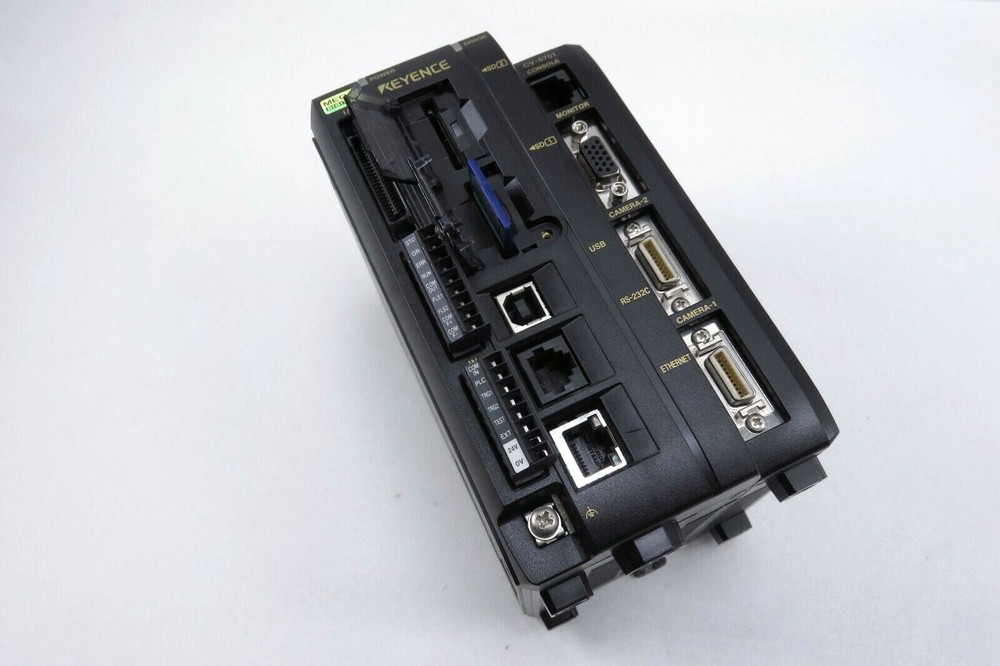 Keyence CV-5701 Digital Image Sensor Controller w/ Keyence CA-SD1G 1GB SD Card