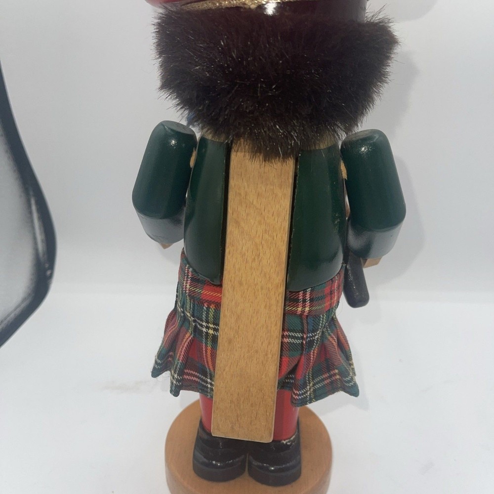Steinbach Scottish Bagpiper 13” Nutcracker - Made in Germany No Box