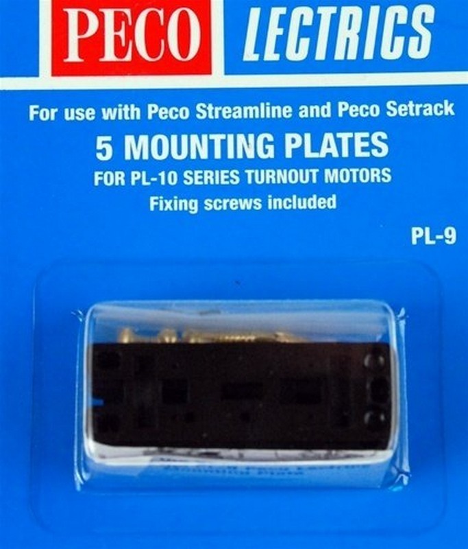 Peco PL-9 - Mounting Plate 5x