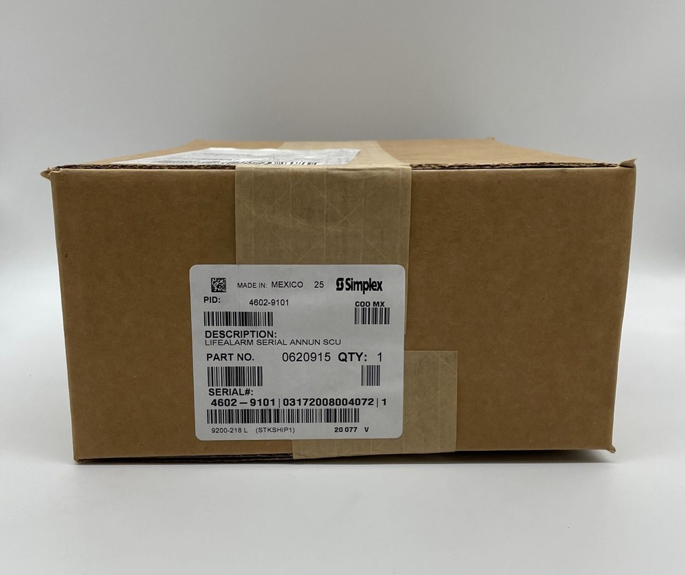 Simplex 4602-9101 - Same Day Shipping (SEALED)