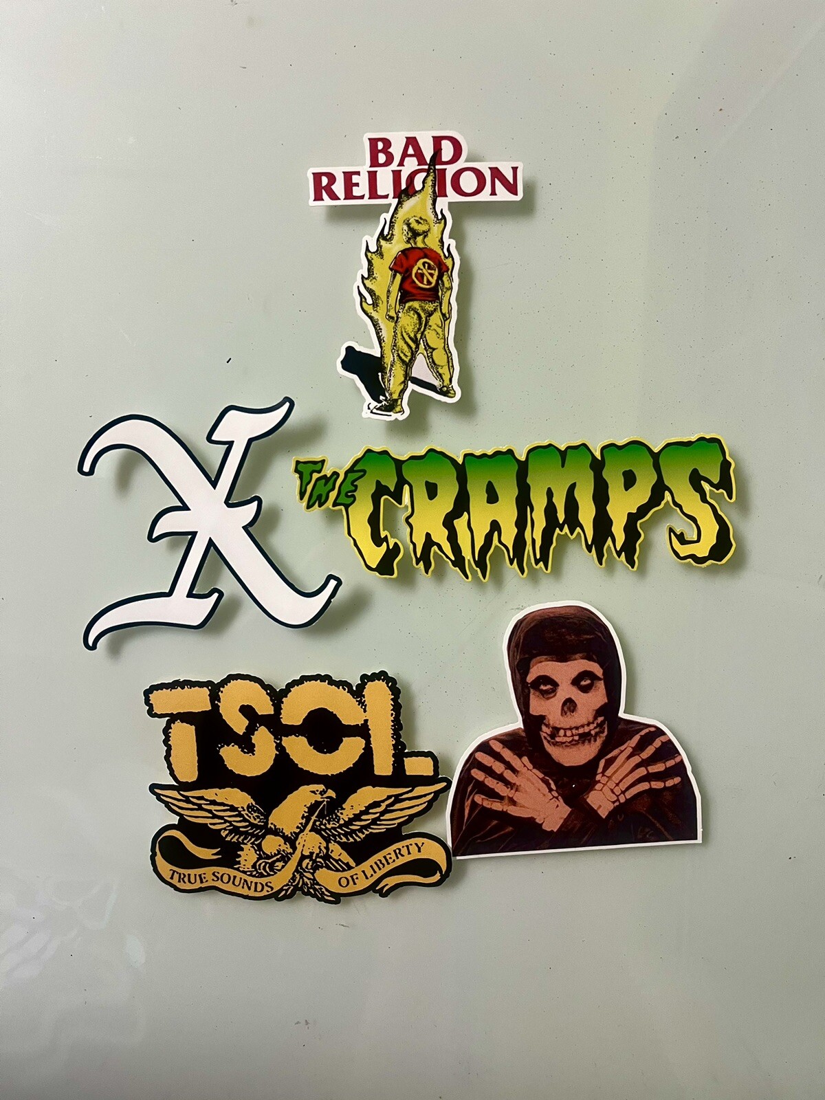 Punk Rock Sticker Lot - Ramones Rancid Dead Kennedy’s Fear