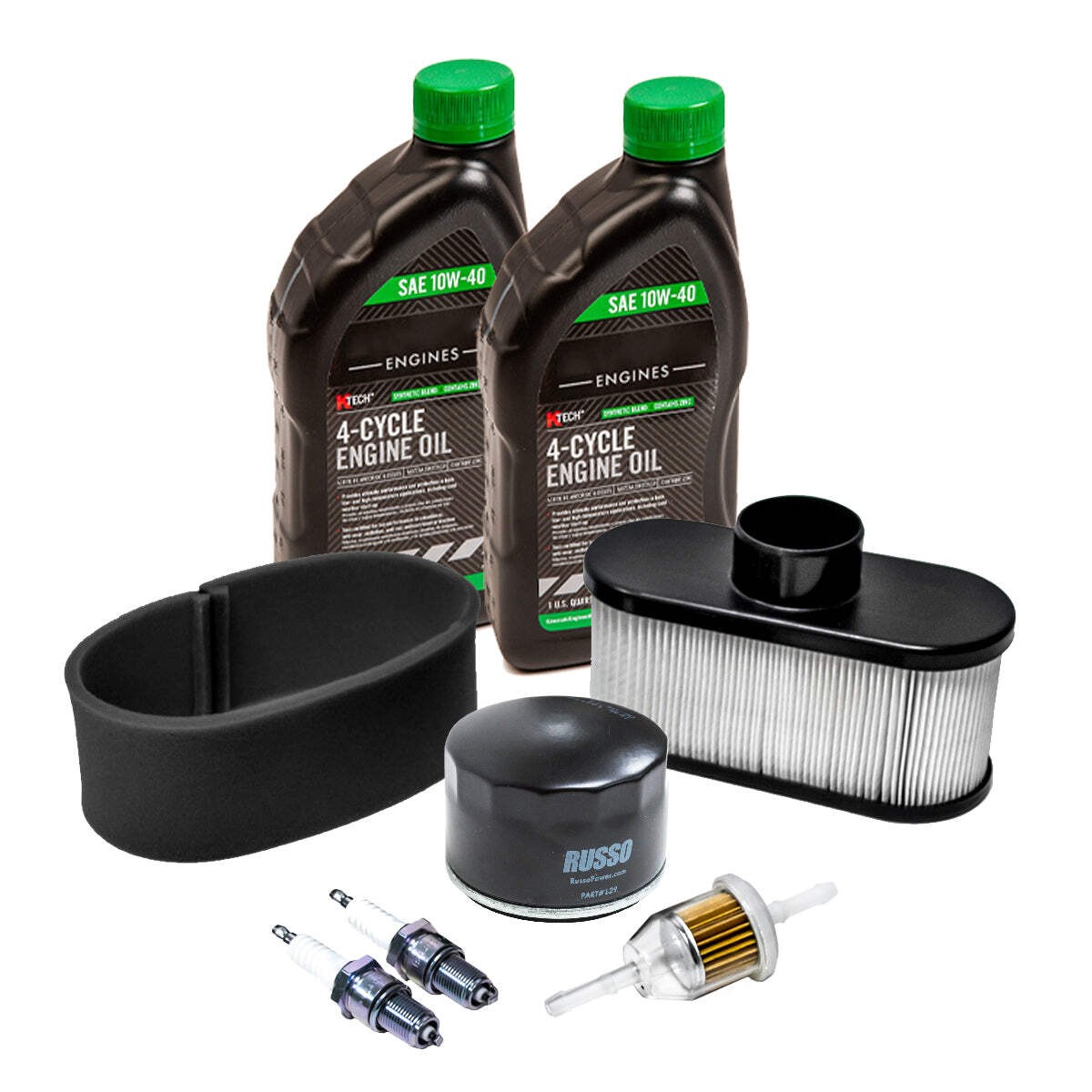 Tune Up Maintenance Oil Kit For 54" Hustler Raptor SD SDX Kawasaki FR Engines