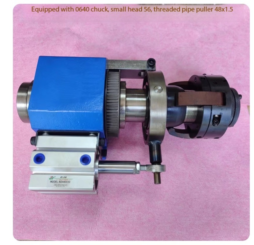 Spindle-Type Rotary Pneumatic Chuck Spindle Mount Quick-Release Chuck