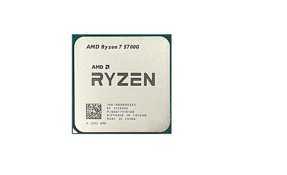 4.6GHz AMD Ryzen 7 5700G 8 Core 16 Thread Socket AM4 CPU 100-000000263