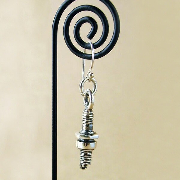 Give Me a Wing Plug Hook Earring (Single, Silver 925)