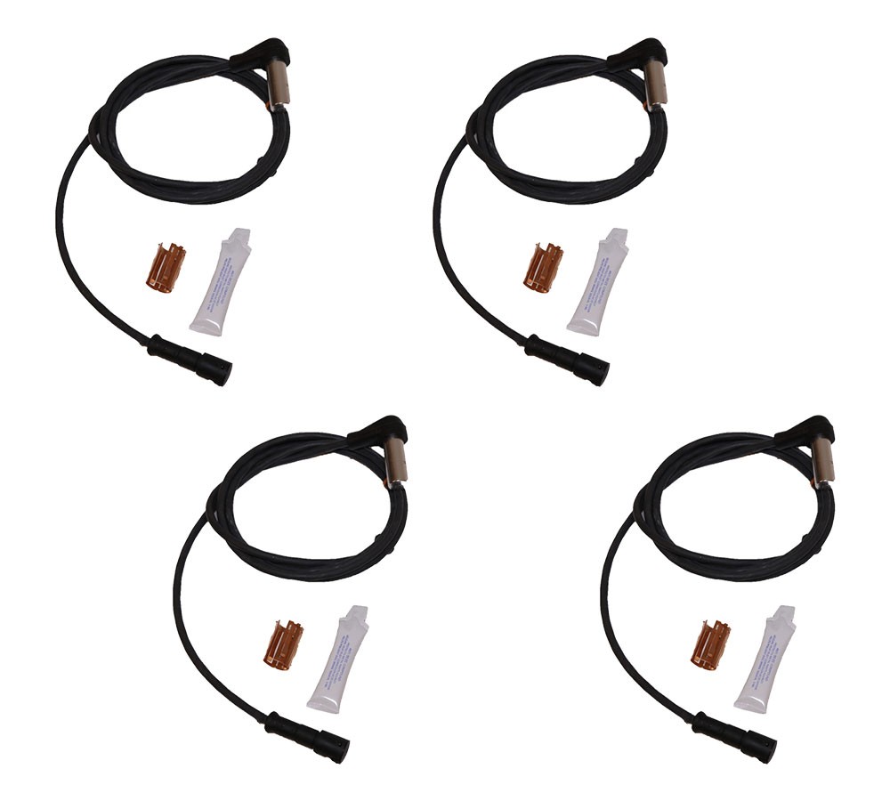 (4 Pack) ABS Brake Sensor Kit 63" Length 90Â° Right Angle for Freightner Repl...