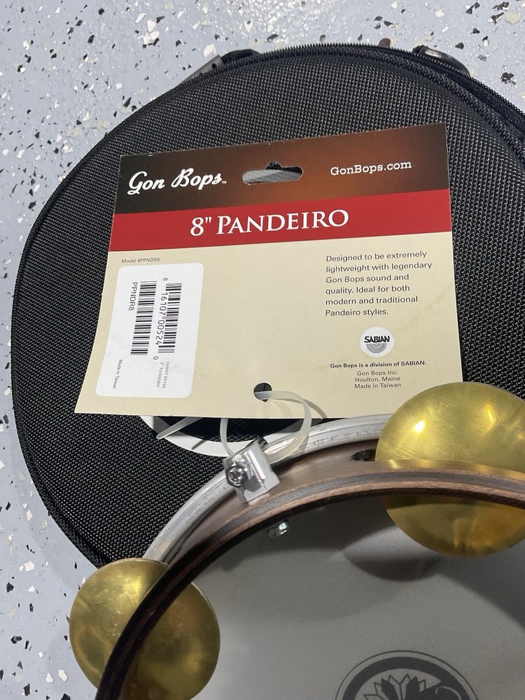 Gon Bops 8″ PANDEIRO PPNDR8