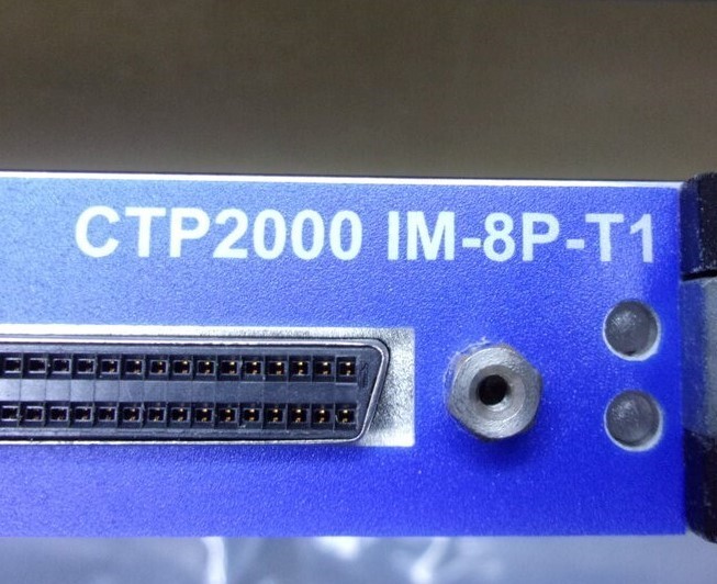 Juniper CTP2000-IM-8P-T1 T1/E1 Interface Module SEE NOTES