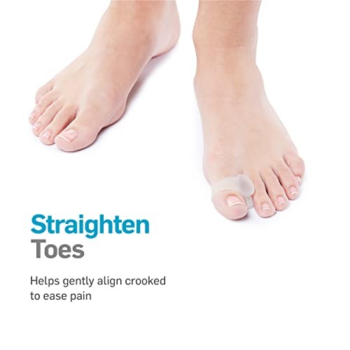 2 Advanced Gel Toe Separators & Spreader/Spacers (w/Toe Loop) – Small/Medium