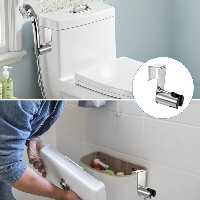 Easy Installation Bathroom Fixture Mount With Various Sprayers Head