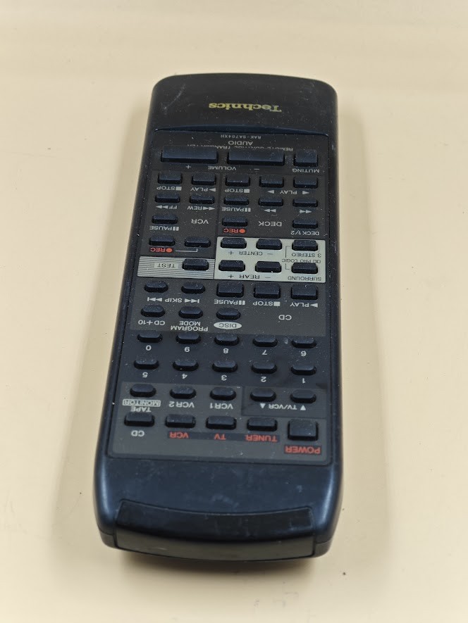Technics RAK-SAT704XH Remote Control - Used, Fully Working