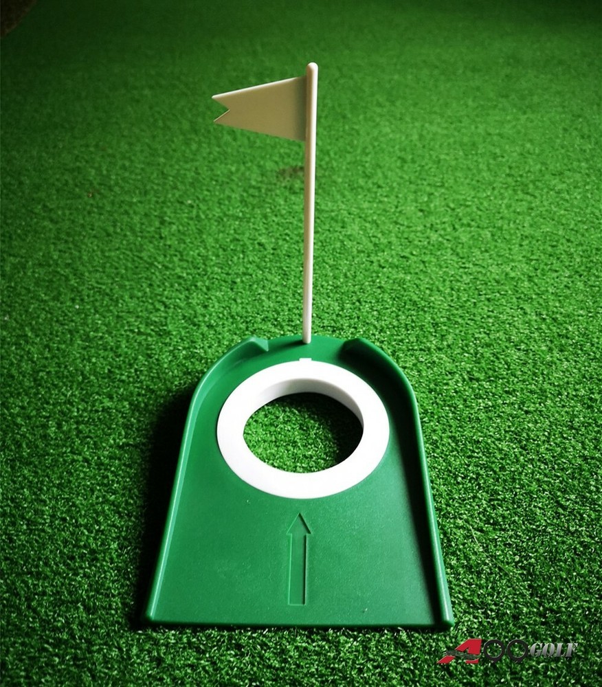A99Golf 2Hole Putting Cup Adjustable Flagpole Hole Indoor Training Aids 1or2Sets