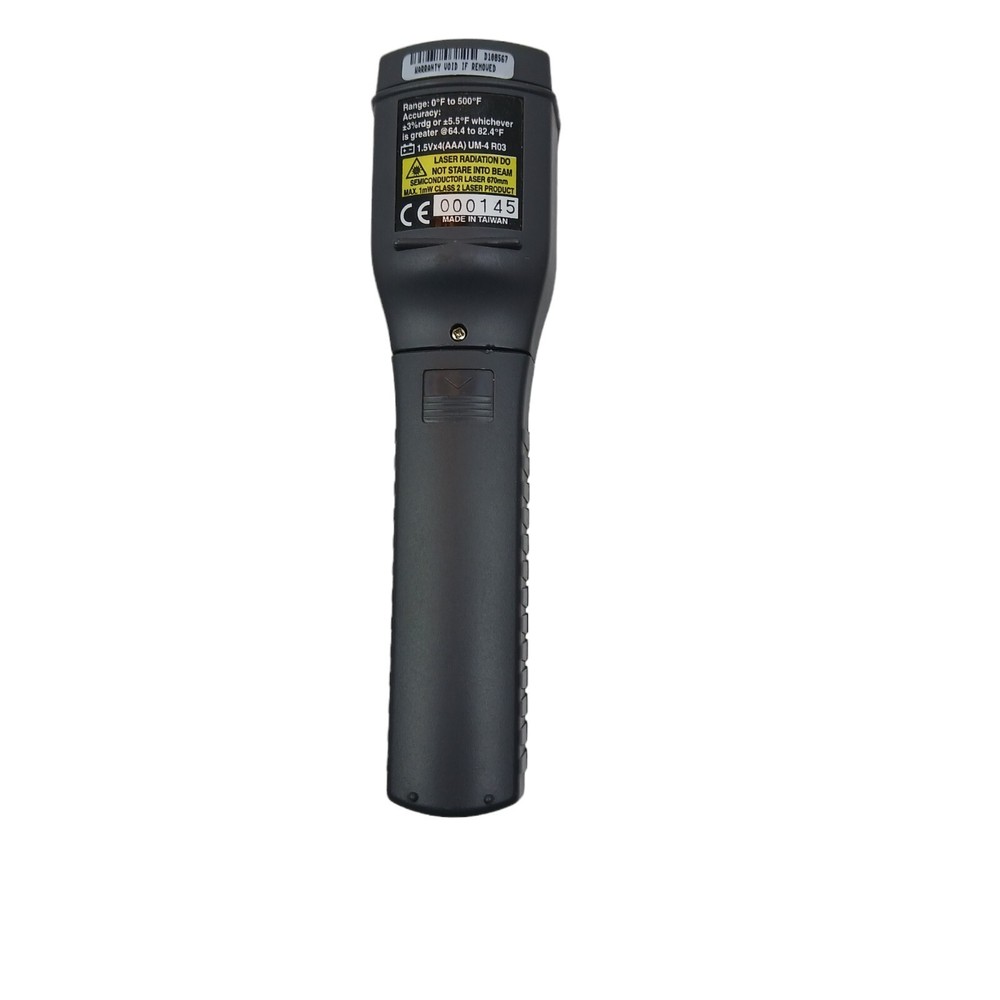 Extech Thermo Probe Meter Infrared #403250 Tested Working Temperature Meter