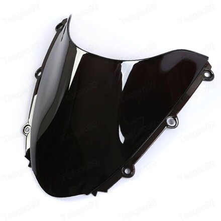 Black Front Windshield Wind Deflector Windscreen for Honda CBR1000RR 2004 - 2007