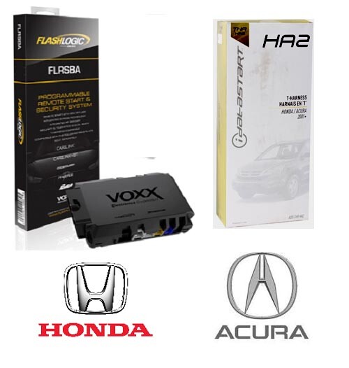 Flashlogic FLRSBA Remote Start Module 3X LOCK - Selected 2003-15 Acuras/ Hondas