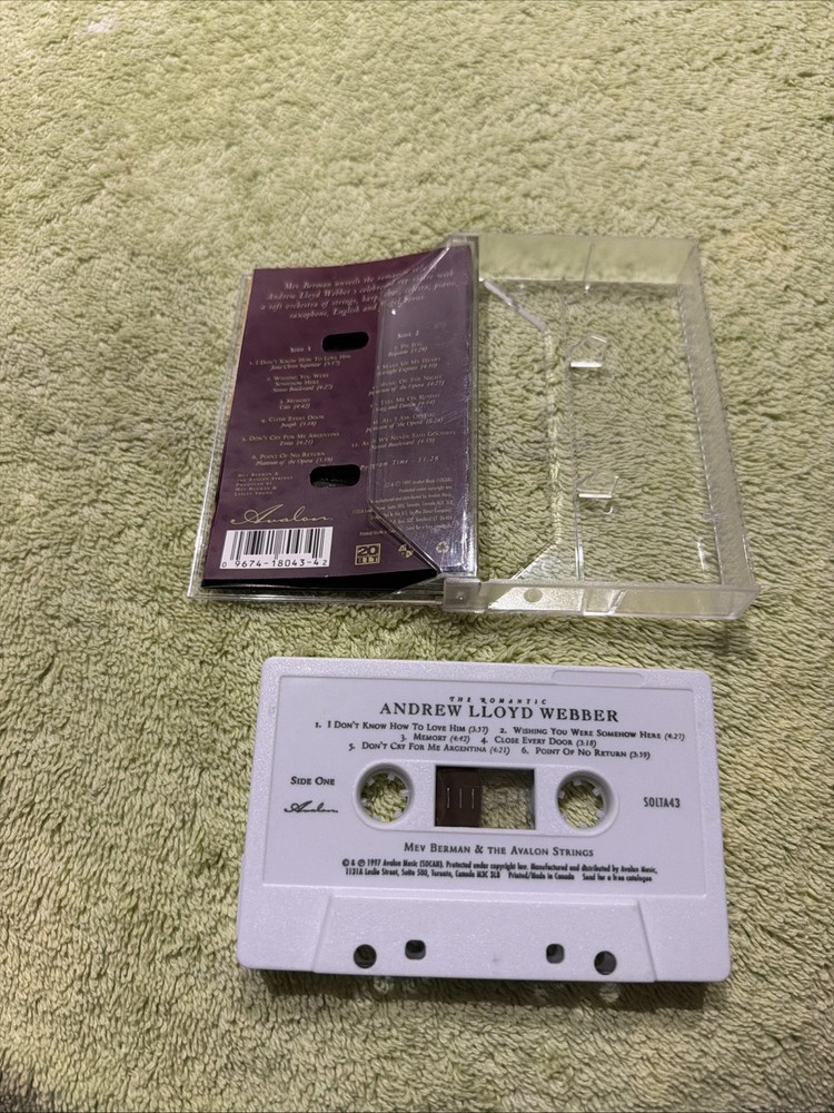 Andrew Lloyd Webber Cassette