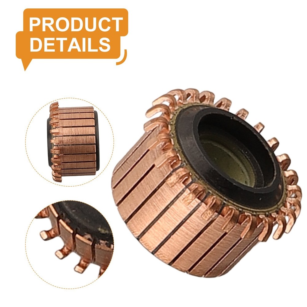 24P Teeth Electric Motor Commutator Smooth and Performance